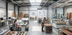 Modern Furniture Design or Workshop image